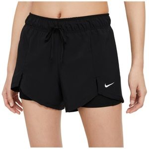 Black Nike Women's Flex Essential 2-in-1 Shorts